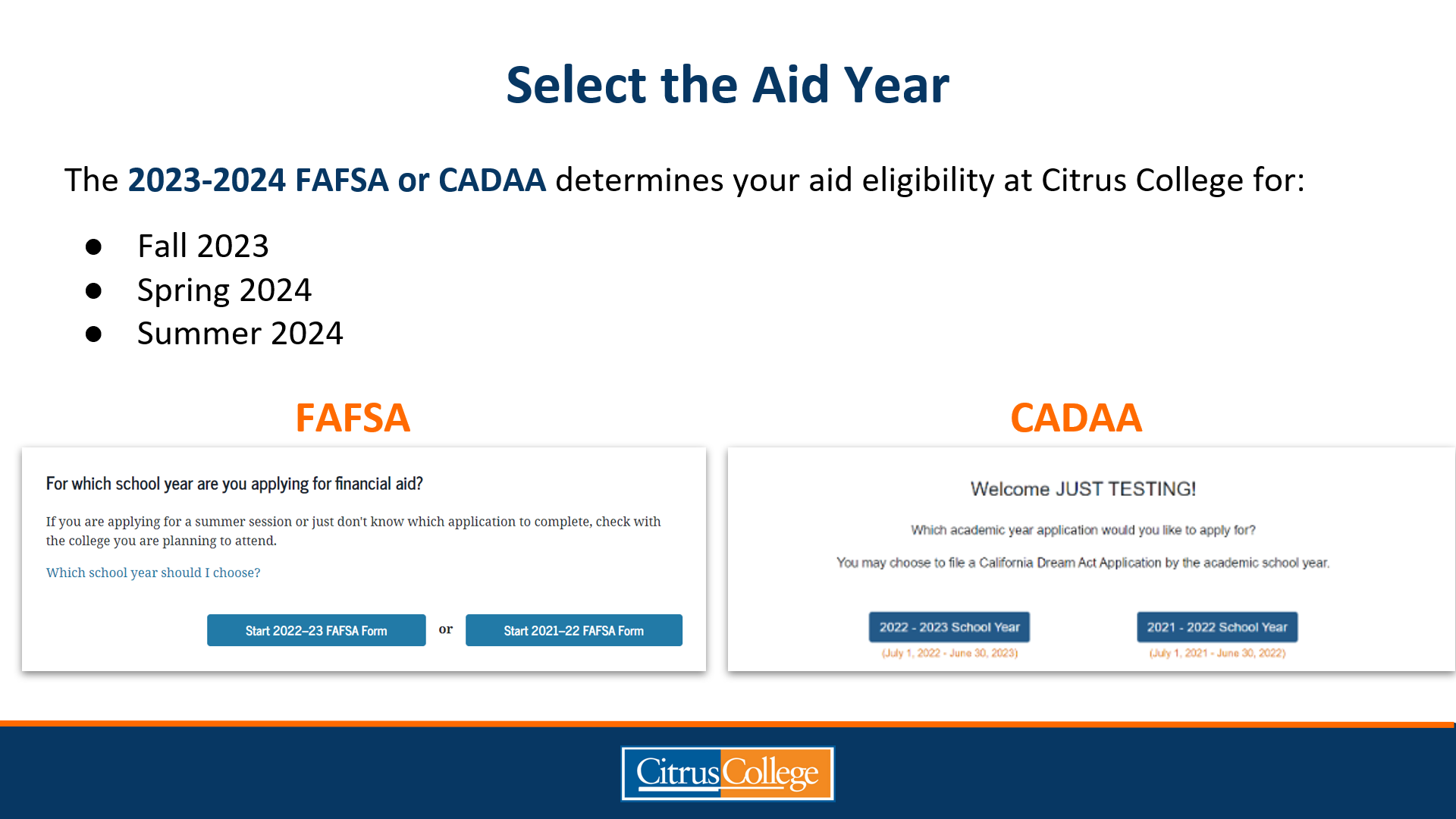 2023 2024 Financial Aid Application Guide Citrus College Student Support   9811999043348